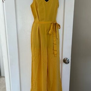 Forever 21 Yellow Jumpsuit